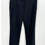Theory Womens Black Dress Pants Size 6 Virgin Wool Blend Career Slacks Trousers Photo 5