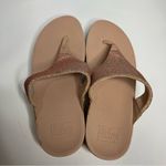FitFlop  Lulu glitter comfort Sandals blush‎ pink size 9 Photo 3