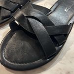 SheIn Black woven Women's Slide Sandals s 38 7.5 8 Photo 1