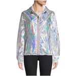 Hunter Metallic Silver Utility Jacket Size Small Photo 1