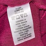 Maurice's Womens Mini Dress Linen Flutter Cold Shoulder Sleeve Embroidered Pink Photo 8