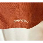 Vintage Cowgirl Up women's orange/rust corduroy western shirt sz. M Brown Size M Photo 4