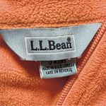 Vintage Y2K L.L. Bean 1/4 Zip Fleece Pullover Sweater (Coral) Photo 8