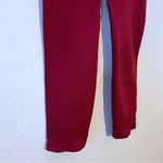 Gym Shark Perforated Energy Leggings Red  SZ Small Dry Photo 2