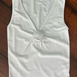 Aritzia NWT Wilfred White Bloom Tank Photo 0