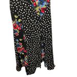 Likely  Revolve Saige Sleeveless Midi Dress Size 0 Black Floral Polka Dot‎ Boho Photo 6