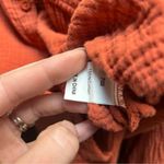 Kirundo 2 piece orange gauzy cotton outfit size Small Photo 7