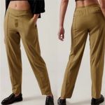 Athleta NWT  Vienna Slim Pants in Olive Green Photo 1