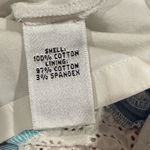 Lilly Pulitzer  EYELET PATCHWORK BLUE YELLOW WHITE COTTON SKORT 2 Photo 8