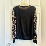 Reborn J  Black Sweater with Patterned Sleeves Photo 3