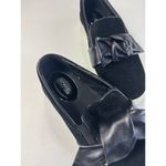 Michael Michael Kors Slip On Sneakers Bow Detail Black‎ Suede Shoes Black Size 6.5 Photo 2