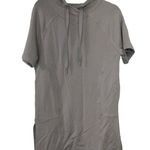 Athleta  Cabana Tunic Short Sleeve Hoodie Light Purple // Size XXS Photo 0