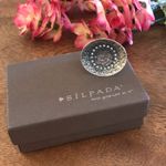 Silpada  Oval Hammered Sterling Silver Ring Size 6 Photo 3