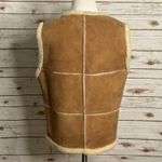 Vintage Sportsman Mfg Co genuine sheepskin sherpa lined vest Size Medium Photo 4