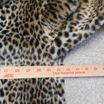 ZARA  Womens Animal Print Faux Fur Mock Neck Coat Sz XS Mobwife‎ Cozy Photo 6