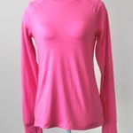 Athletic Works Neon Pink Fitted Moisture-Wicking Exercise Shirt Small Photo 0