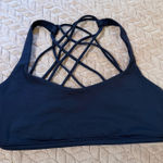 Lululemon  Navy Free To Be (Wild) Sports Bra Photo 0