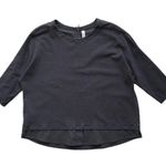 Lululemon  Black Live To Layer Black Scoop Neck Running Shirt Size 10 Photo 2