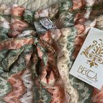 Becca  Solstice Crochet Lace Wide Leg Pants in Cameo Multi, Medium , NWT Photo 5