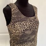 Chico's mesh leopard print tank top. Photo 4