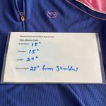 EP NEW YORK LONG SLEEVE MANDARIN COLLAR ZIP POLO SIZE S. Golf Blue Photo 11