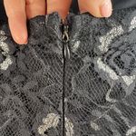 Forever 21 Y2K Vintage Strapless Mini Dress Small Black Lace Goth Fairy Grunge Whimsigoth Photo 6