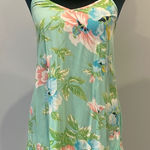 Chloe K Floral Slip Dress with Ruffle Hem tropical vibes sundress Photo 0