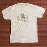 Arizona VINTAGE WHITE  STUDDED TOURIST CACTUS TEE Photo 0