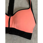 PINK - Victoria's Secret Women's  Ultimate Push-Up Sports Bra S Coral Black Photo 1