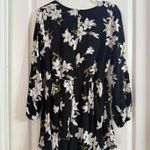 MS Basic Women’s Black Floral Romper Sz L. 7029 Size L Photo 5