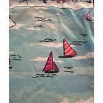 Karen Scott Beach Ocean Boat Scene Bedazzled Scenery Casual T-Shirt Women's Sz S Photo 2
