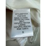 Entro  NWT Sage Green Cream 3/4 Balloon Sleeve Tiered Ruffled Above Knee Dress S Photo 7