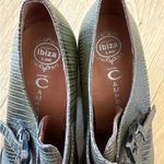 Jeffrey Campbell - Ibiza Snakeskin Print Western Style Leather Shoes in Green Photo 5