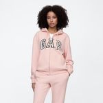 Gap  Women's Light Pink Zip-Up Hoodie NWT Photo 2