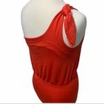 Free People ‎ Shindig One Shoulder Top Orange Large Photo 4