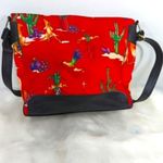 Cactus & Coyotes Novelty Prints Shoulder Bag Red Photo 3