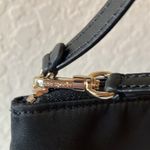 Kate Spade : Black Nylon Zip Top Pouch Photo 11
