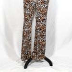 No Boundaries  Leopard Print Flare Pants – Juniors Plus XXL, Pull-On Style Photo 2