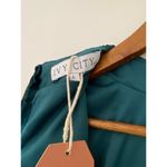 NWT Ivy City Co Lacey Dress Emerald Modest Church Green Tiered Large Fitted Photo 9