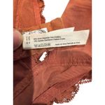 Free People Intimately  Lace Halter Bralette – Rust Orange-Size Small Photo 3