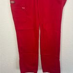 Dickies  Bold Red Cargo scrub  Pants Photo 3