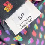 Doncaster Vintage Two Piece Blouse Blazer Jacket Set Black Rainbow Plaid Size 6P Photo 12