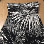 Cache B65 New Women’s  Print Strapless Stretchy Dress Black & White Size Large Photo 1