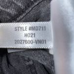 Madewell The Perfect Vintage Straight Leg Black Wash Jeans in Lunar Wash Size 26 Photo 7