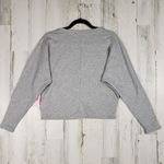 Juicy Couture NWT Juicy by  Grey Oversized Embroidered Top Women's Size XS Photo 8