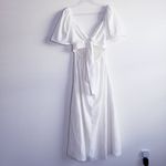 Baltic Born  Indie Back Tie Dress White Midi New Without Tags Photo 5