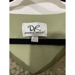 Donna Ricco dress Sleeveless Lined Green Midi Dress SZ 6 Photo 3