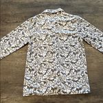 Laura Ashley Medium Fleece Damask Print Satin Trimmed 2-Piece Pajama Set Photo 5