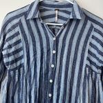 Free People  Dress Blue Stripe Size XS Photo 2