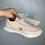 Lacoste  | Size 8‎ Women's Sneakers in Light Pink and White Match Break Photo 1